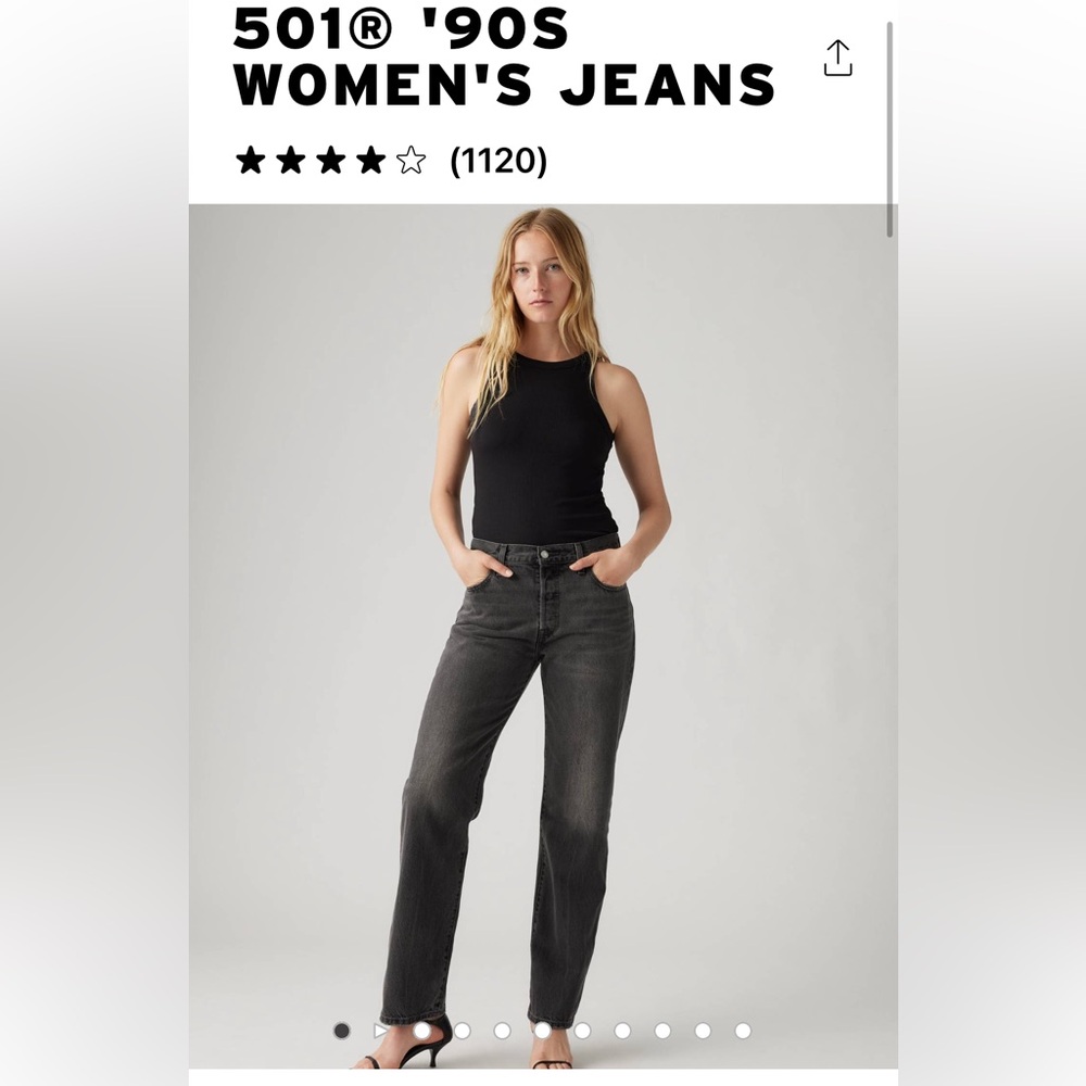 NWT LEVI’S 501® '90S WOMEN'S JEANS